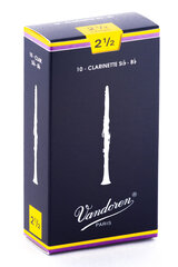 Vandoren Traditional klarinetin lehti CR1025 Nr. 2,5 hinta ja tiedot | Soittimien lisätarvikkeet | hobbyhall.fi