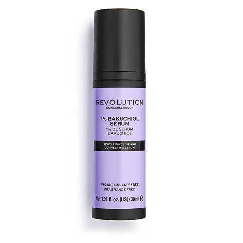 Revolution Skincare Bakuchiol 1 Serum -tehohoito herkälle iholle, 30ml hinta ja tiedot | Kasvoöljyt ja seerumit | hobbyhall.fi