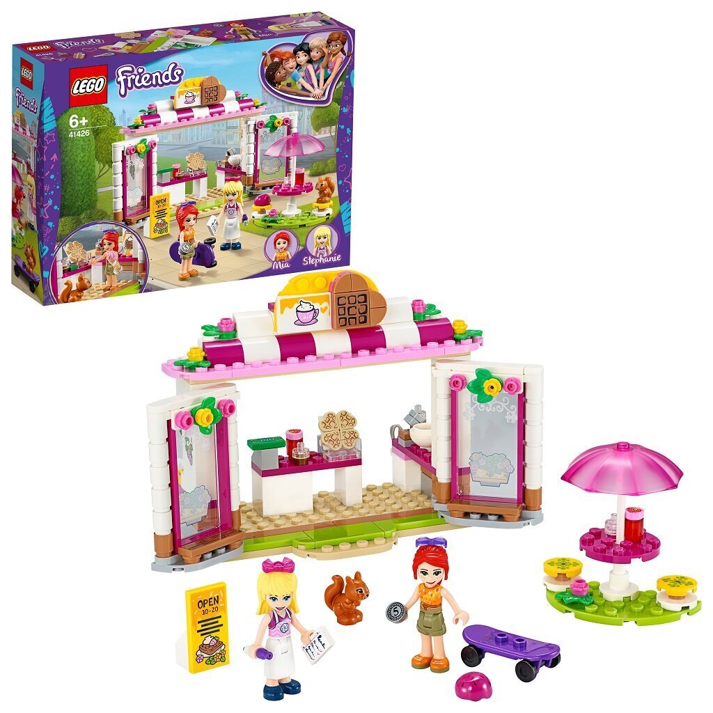 41426 LEGO® Friends Heartlake City puistokahvila hinta ja tiedot | LEGOT ja rakennuslelut | hobbyhall.fi