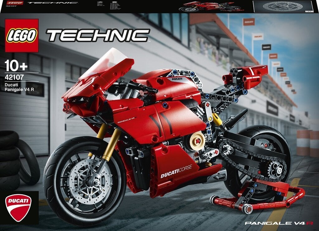 42107 LEGO® Technic Ducati Panigale V4 R hinta ja tiedot | LEGOT ja rakennuslelut | hobbyhall.fi