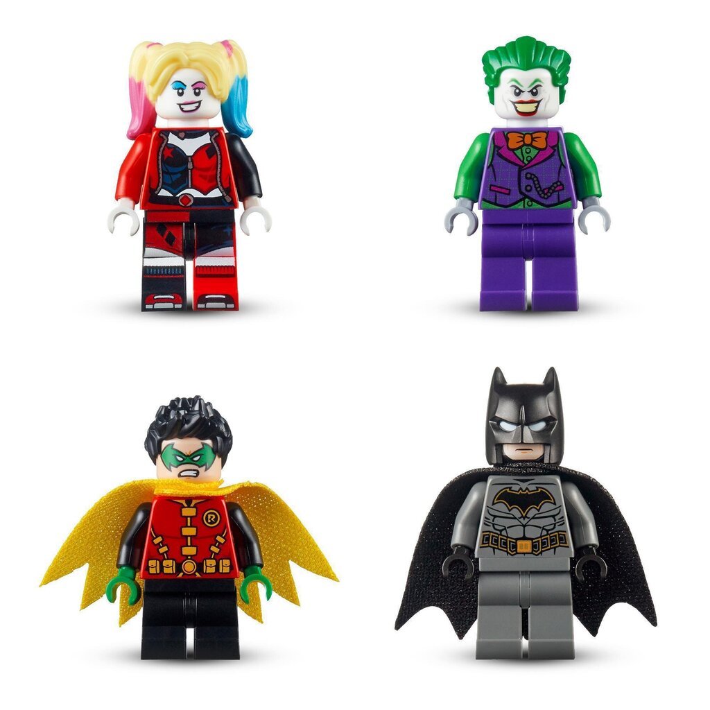 76159 LEGO® Super Heroes Jokerin kolmipyöräinen ajojahti hinta ja tiedot | LEGOT ja rakennuslelut | hobbyhall.fi