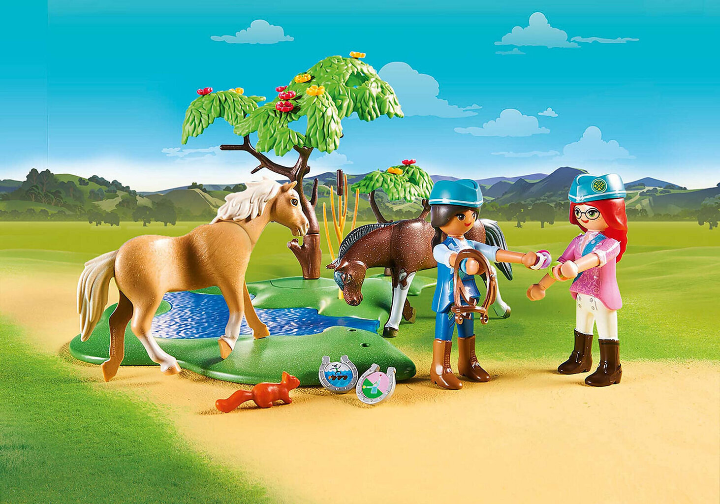 70330 PLAYMOBIL® DreamWorks Spirit River Haaste hinta ja tiedot | LEGOT ja rakennuslelut | hobbyhall.fi