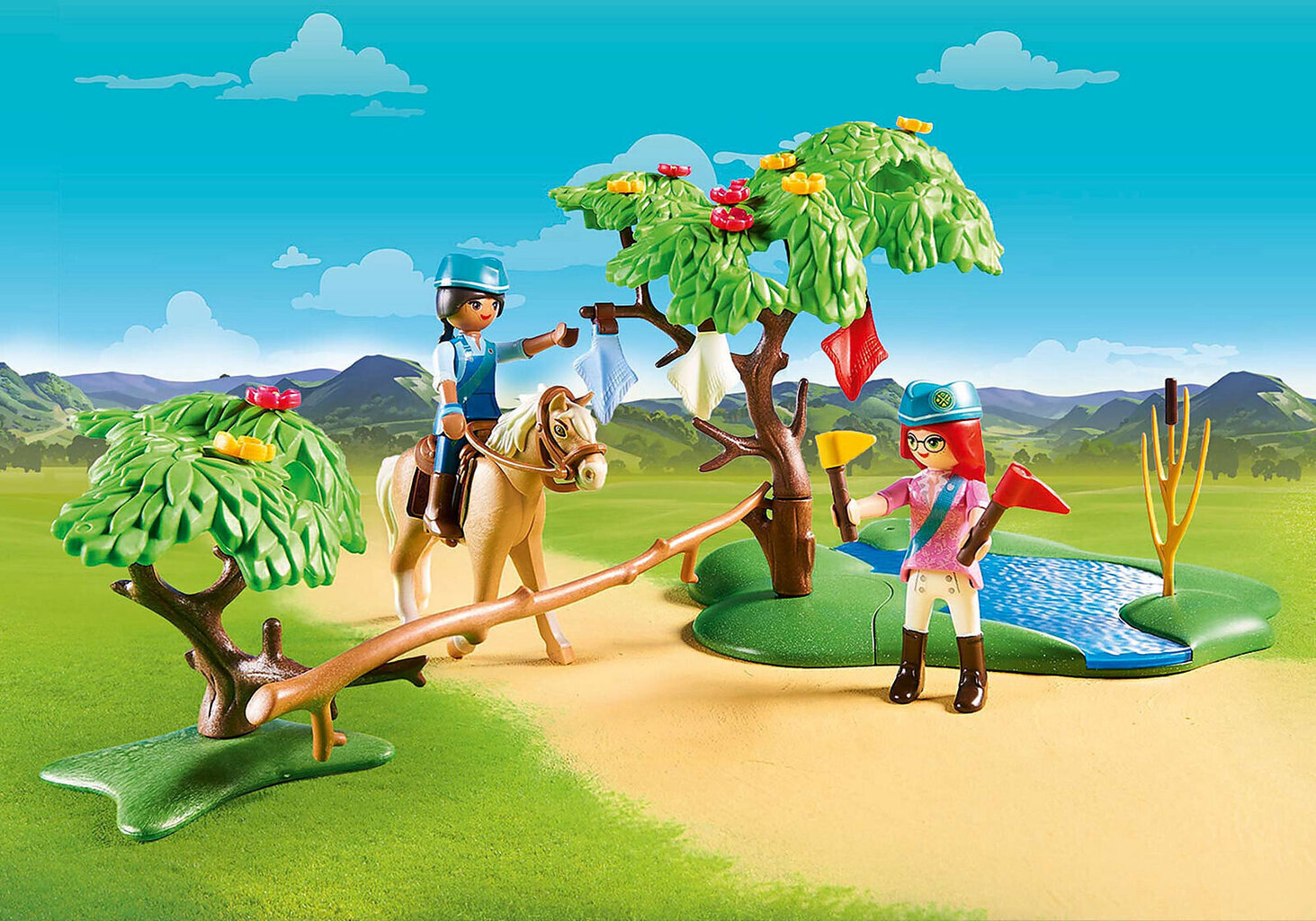 70330 PLAYMOBIL® DreamWorks Spirit River Haaste hinta ja tiedot | LEGOT ja rakennuslelut | hobbyhall.fi