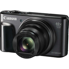 Pienikokoinen kamera Canon PowerShot SX720 HS, musta hinta ja tiedot | Kamerat | hobbyhall.fi