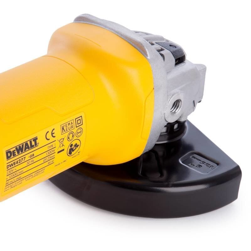 DeWalt 1500W 125mm (DWE4277) -sähköinen kulmahiomakone hinta ja tiedot | Hiomakoneet | hobbyhall.fi