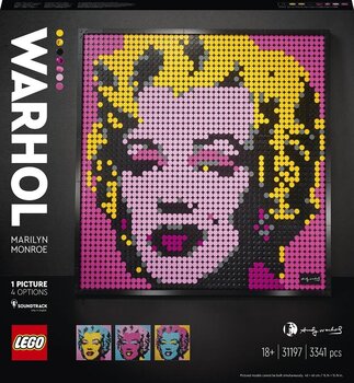 31197 LEGO® Art Andy Warhol's Marilyn Monroe hinta ja tiedot | LEGOT ja rakennuslelut | hobbyhall.fi