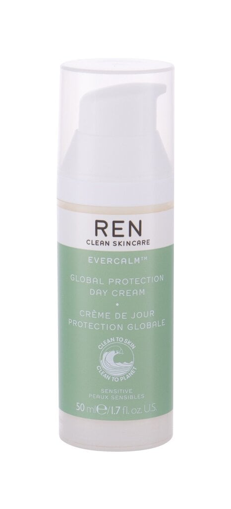 Ren Clean Skincare Evercalm Global Protection -päivävoide, 50 ml hinta ja tiedot | Kasvovoiteet | hobbyhall.fi