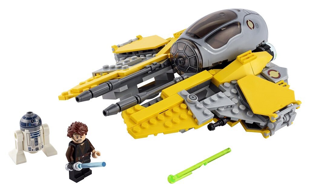 75281 LEGO® Star Wars Anakinin Jedi-hävittäjä hinta ja tiedot | LEGOT ja rakennuslelut | hobbyhall.fi