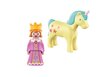 70127 PLAYMOBIL® 1.2.3 Prinsessa yksisarvisen kanssa hinta ja tiedot | LEGOT ja rakennuslelut | hobbyhall.fi