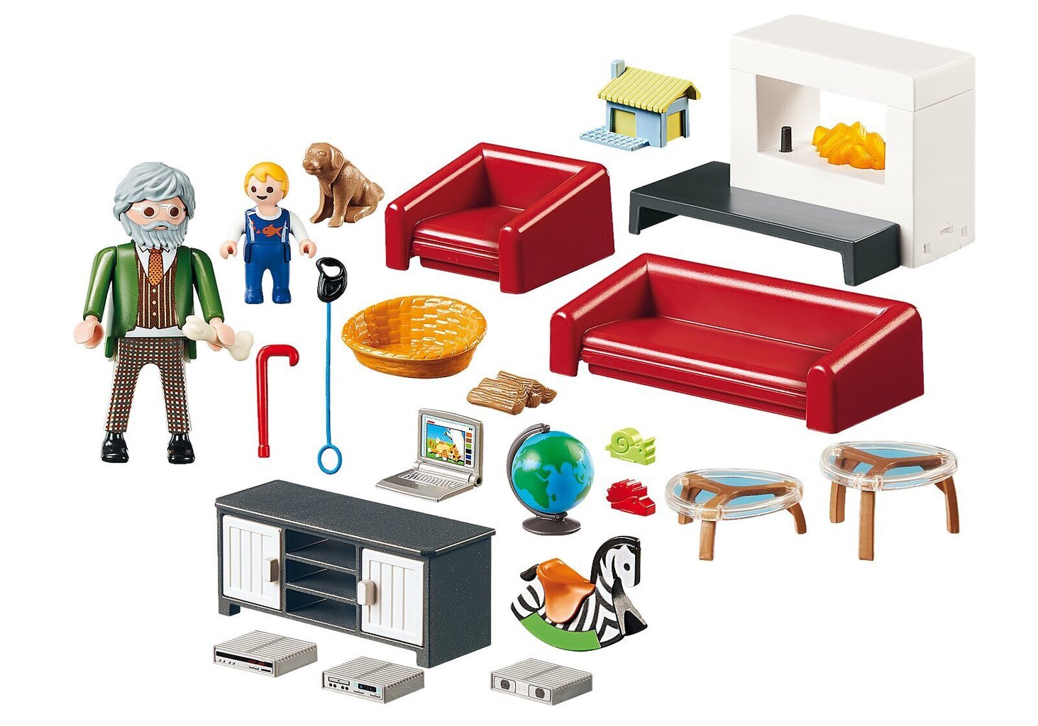 70207 PLAYMOBIL® Dollhouse, olohuone hinta ja tiedot | LEGOT ja rakennuslelut | hobbyhall.fi