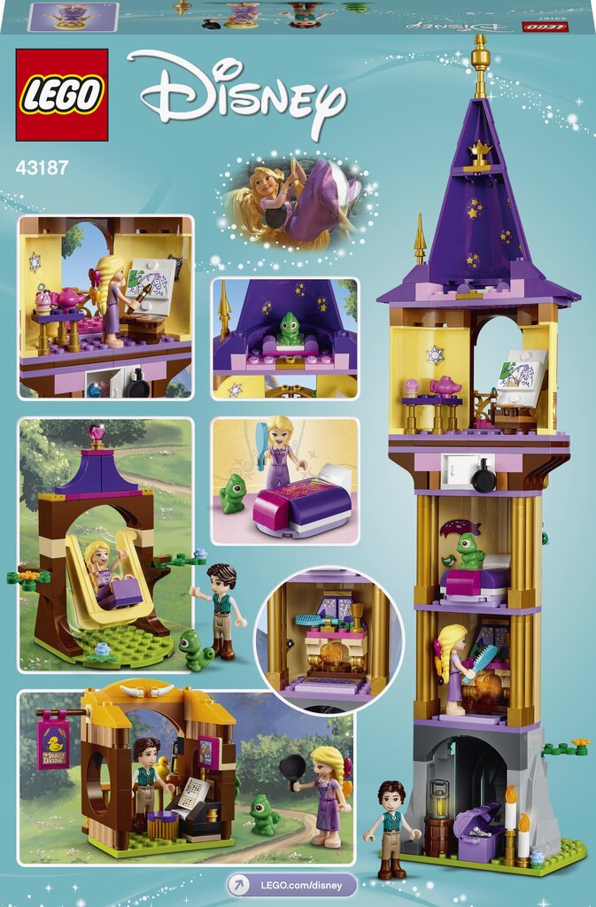 43187 LEGO® | Disney Princess Tähkäpään torni hinta ja tiedot | LEGOT ja rakennuslelut | hobbyhall.fi