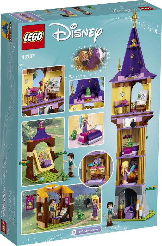 43187 LEGO® | Disney Princess Tähkäpään torni hinta ja tiedot | LEGOT ja rakennuslelut | hobbyhall.fi