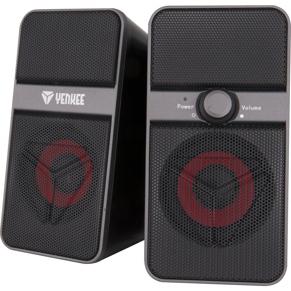 YENKEE YSP 2002BT, 2.0, 2x2.5W RMS, Bluetooth 5.0, 3.5mm liitin hinta ja tiedot | Kaiuttimet | hobbyhall.fi