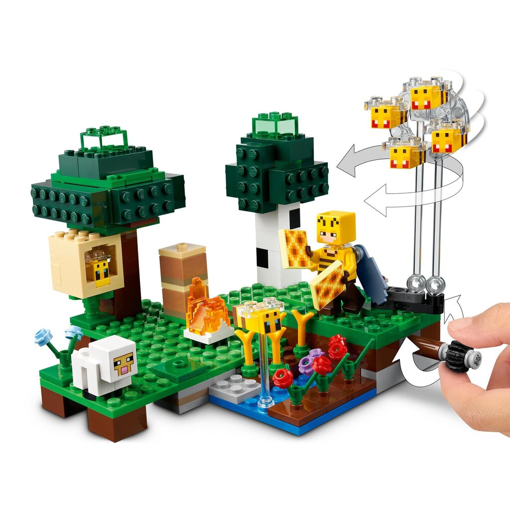 21165 LEGO® Minecraft Mehiläistarha hinta ja tiedot | LEGOT ja rakennuslelut | hobbyhall.fi