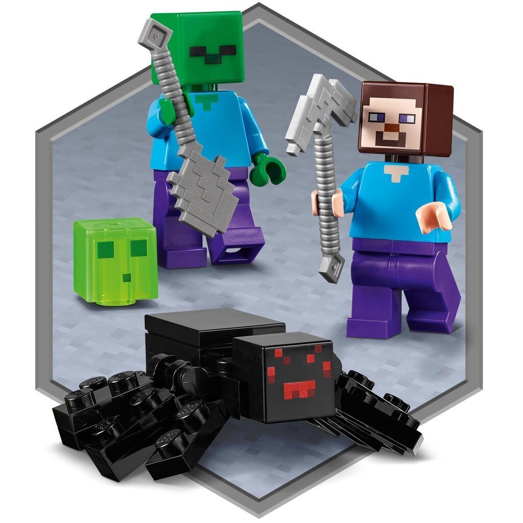 21166 LEGO® Minecraft Hylätty kaivos hinta ja tiedot | LEGOT ja rakennuslelut | hobbyhall.fi