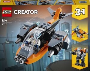 31111 LEGO® Creator Kyberlennokki hinta ja tiedot | LEGOT ja rakennuslelut | hobbyhall.fi
