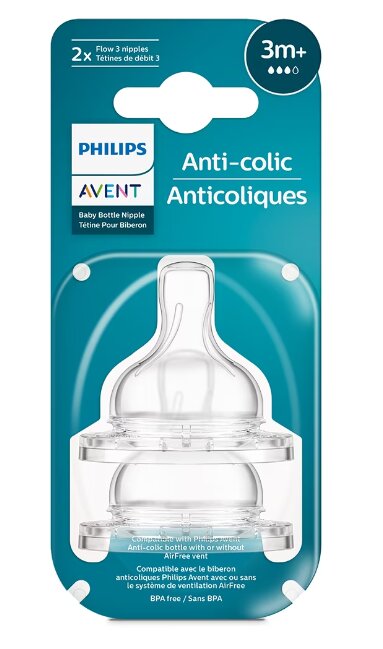 Tutti Philips Avent SCY763/02, 3kk+, 2kpl hinta ja tiedot | Tuttipullot ja tarvikkeet | hobbyhall.fi