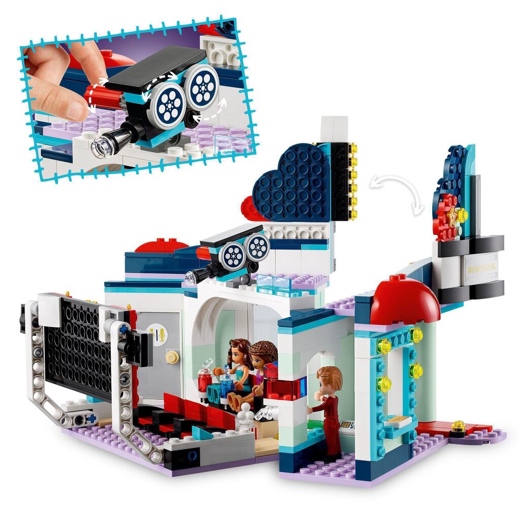 41448 LEGO® Friends Heartlake Cityn elokuvateatteri hinta ja tiedot | LEGOT ja rakennuslelut | hobbyhall.fi