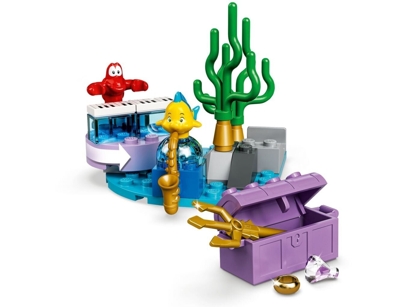 43191 LEGO® Arielin juhla-alus hinta ja tiedot | LEGOT ja rakennuslelut | hobbyhall.fi