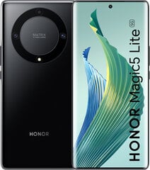 Honor Magic5 Lite 5G 8/256GB Midnight Black 5109ARUJ hinta ja tiedot | Honor Puhelimet, älylaitteet ja kamerat | hobbyhall.fi