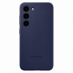 Silicone Cover Samsung Galaxy S23, sininen hinta ja tiedot | Puhelimen kuoret ja kotelot | hobbyhall.fi