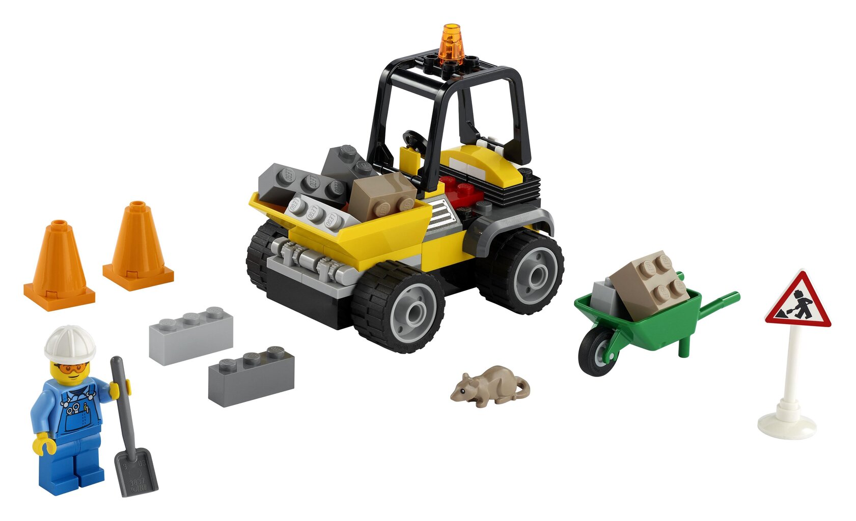 60284 LEGO® City Tietyötrukki hinta ja tiedot | LEGOT ja rakennuslelut | hobbyhall.fi