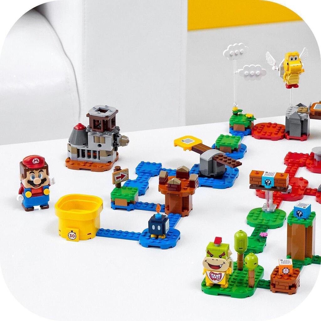 71380 LEGO® Super Mario taitettava seikkailujen luomissarja hinta ja tiedot | LEGOT ja rakennuslelut | hobbyhall.fi