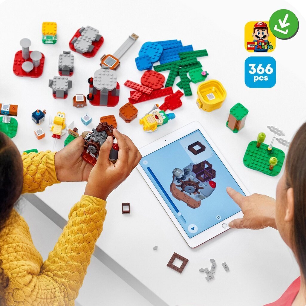 71380 LEGO® Super Mario taitettava seikkailujen luomissarja hinta ja tiedot | LEGOT ja rakennuslelut | hobbyhall.fi