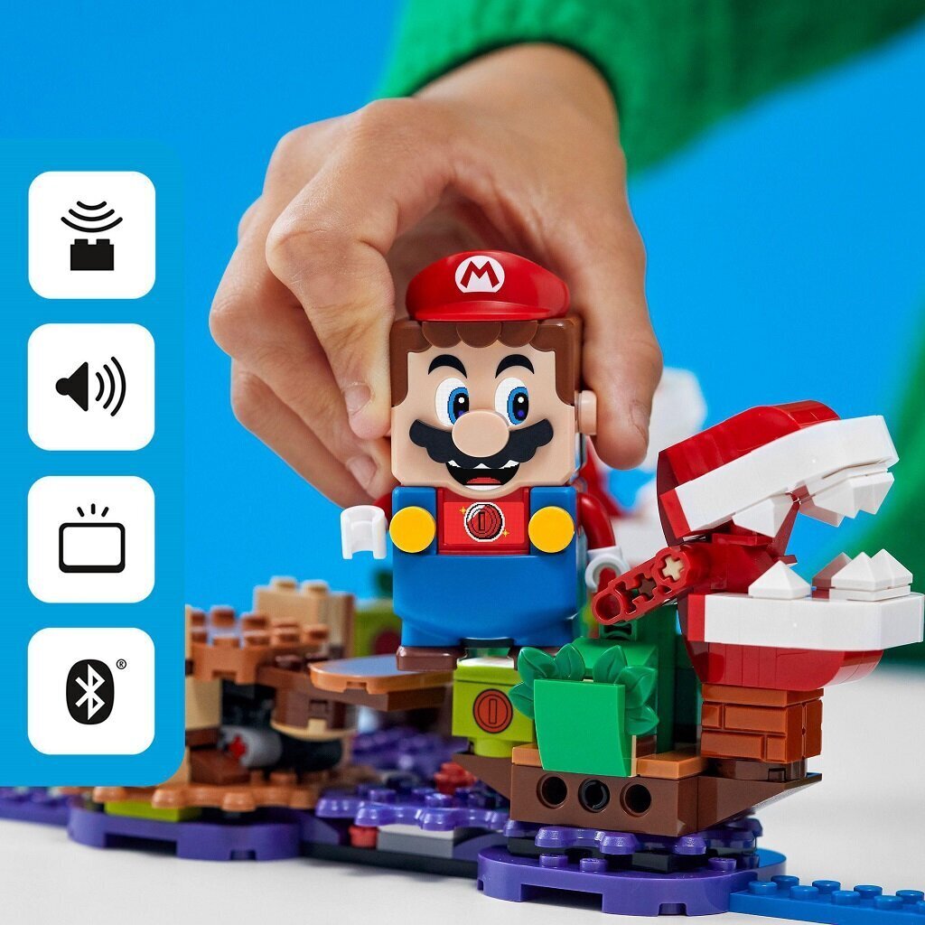 71382 LEGO® Super Mario Piraijakasvin pulmallinen haaste -laajennussarja hinta ja tiedot | LEGOT ja rakennuslelut | hobbyhall.fi