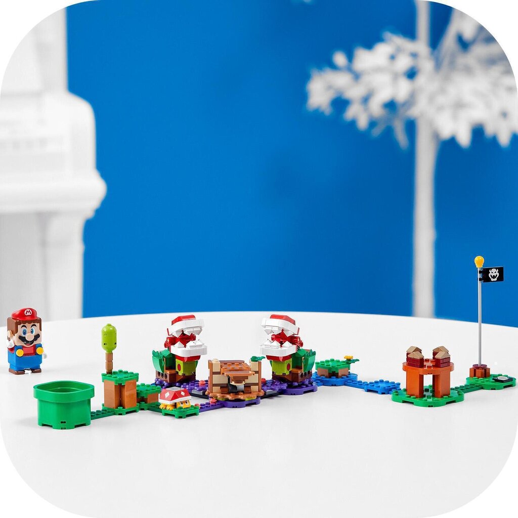 71382 LEGO® Super Mario Piraijakasvin pulmallinen haaste -laajennussarja hinta ja tiedot | LEGOT ja rakennuslelut | hobbyhall.fi