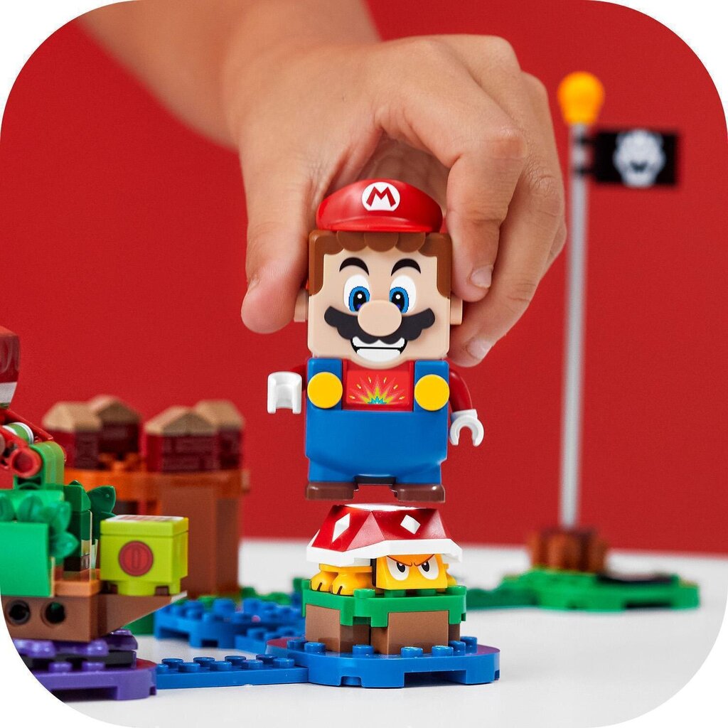 71382 LEGO® Super Mario Piraijakasvin pulmallinen haaste -laajennussarja hinta ja tiedot | LEGOT ja rakennuslelut | hobbyhall.fi