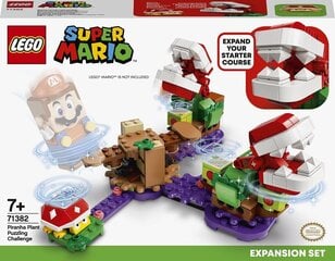 71382 LEGO® Super Mario Piraijakasvin pulmallinen haaste -laajennussarja hinta ja tiedot | LEGOT ja rakennuslelut | hobbyhall.fi