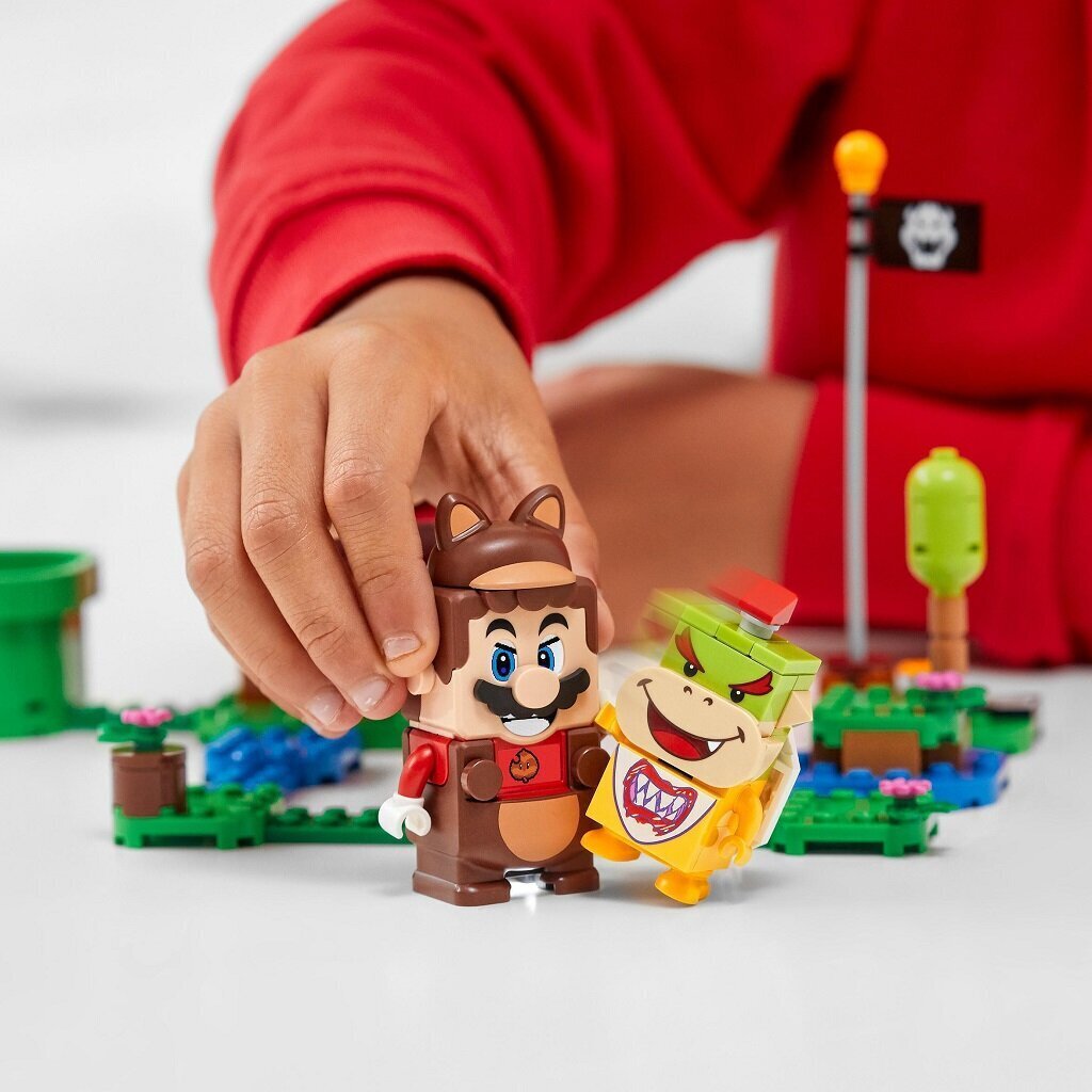 71385 LEGO® Super Mario Tanooki Mario -tehostuspakkaus hinta ja tiedot | LEGOT ja rakennuslelut | hobbyhall.fi