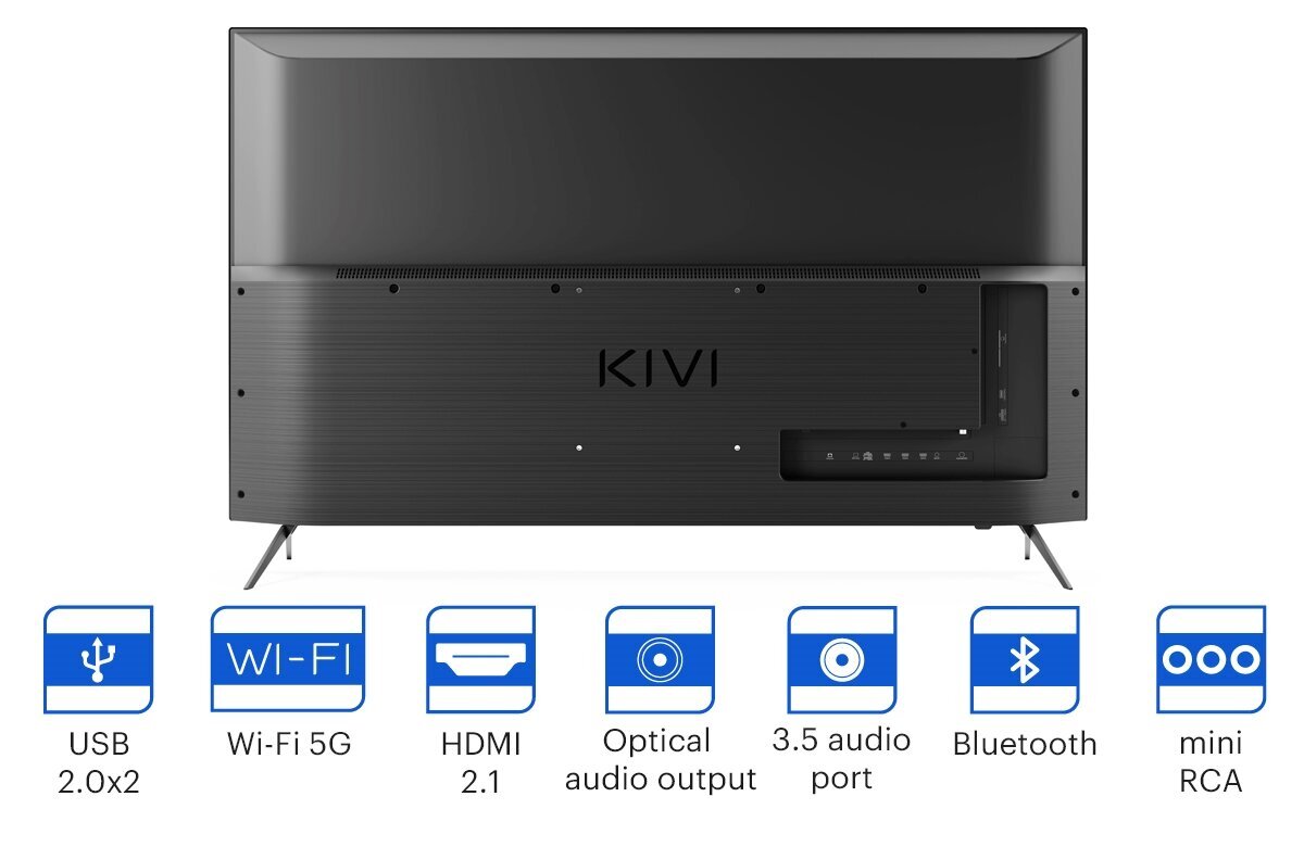 Kivi 50" 4K UHD Android TV 11 50U750NB hinta ja tiedot | Televisiot | hobbyhall.fi