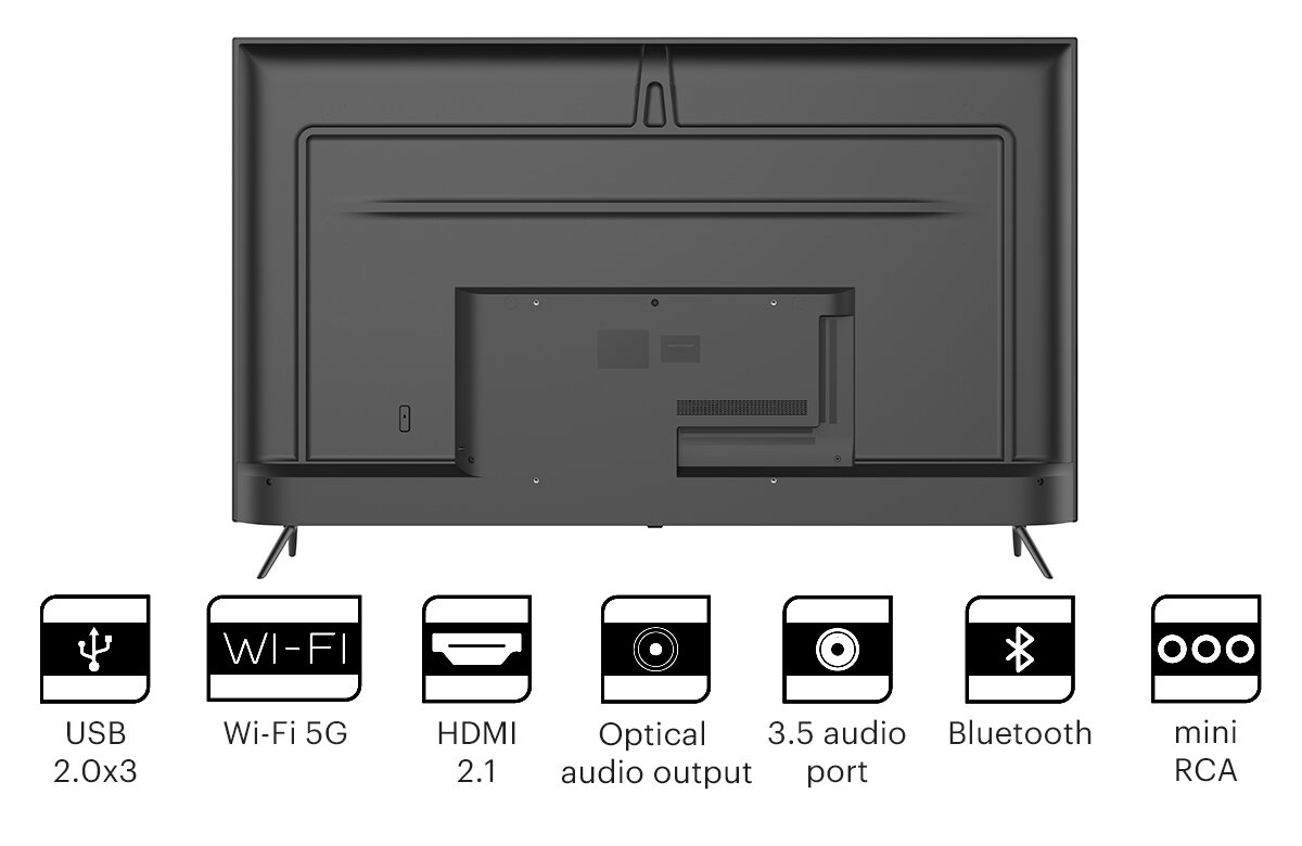 Kivi 65" 4K UHD Android TV 65U740NB hinta ja tiedot | Televisiot | hobbyhall.fi