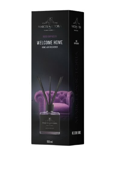 Kodin tuoksu Marcela Victoria Reed Diffuser Welcome Home, 100 ml hinta ja tiedot | Huonetuoksut | hobbyhall.fi