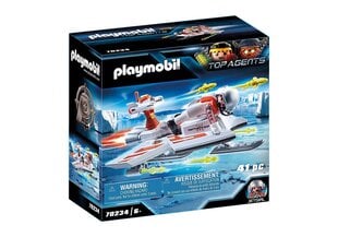 70234 PLAYMOBIL® Huippuagenttien agentti purjelentokoneella ja aseilla. hinta ja tiedot | LEGOT ja rakennuslelut | hobbyhall.fi