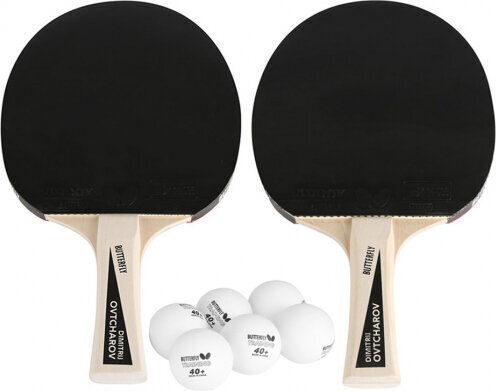 Pöytätennissetti Butterfly Ovtcharov hinta ja tiedot | Pingismailat | hobbyhall.fi