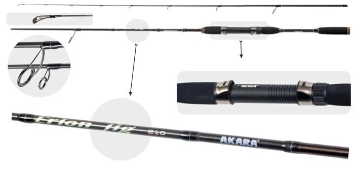 Spinning Akara Erion Jig TX-30», 210 cm hinta ja tiedot | Muut kalastustarvikkeet | hobbyhall.fi