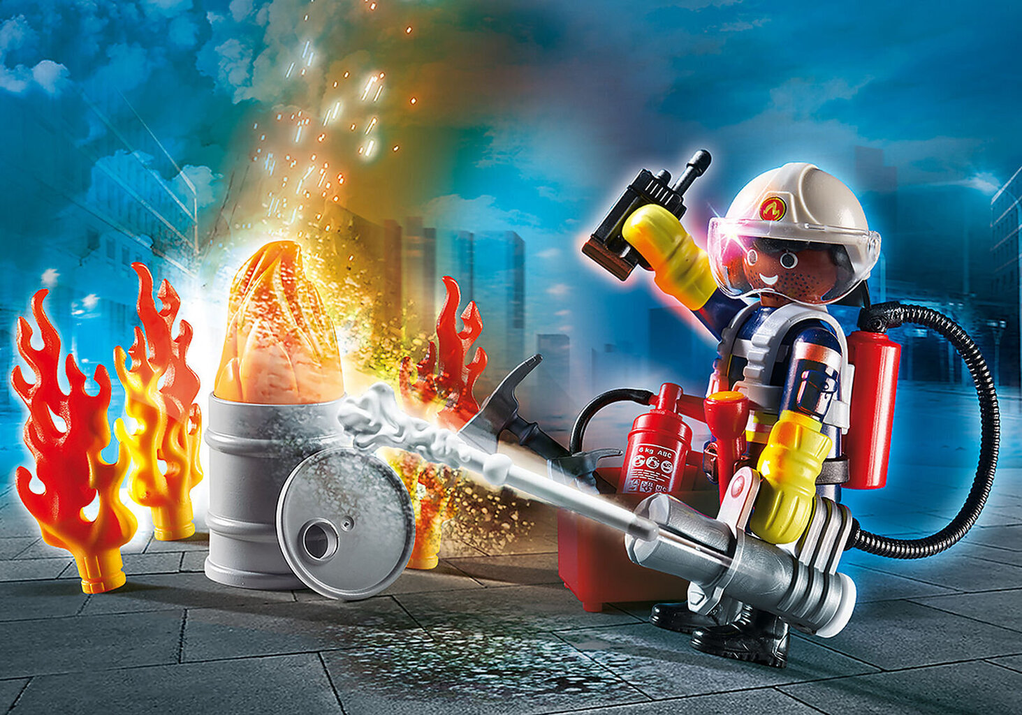 70291 PLAYMOBIL® City Action -palomies varusteineen hinta ja tiedot | LEGOT ja rakennuslelut | hobbyhall.fi