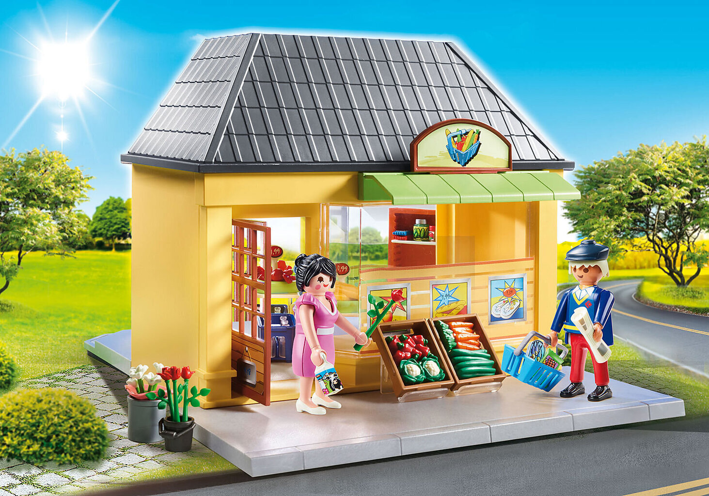 70375 PLAYMOBIL® City Life -ostoskeskus hinta ja tiedot | LEGOT ja rakennuslelut | hobbyhall.fi