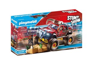 70549 PLAYMOBIL® Stuntshow Cascade -malliauto Bull Monster hinta ja tiedot | LEGOT ja rakennuslelut | hobbyhall.fi