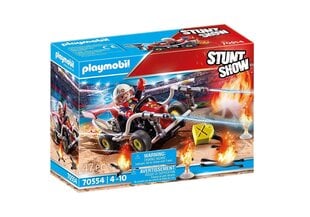 70554 PLAYMOBIL® Stuntshow Palokunta Gokart hinta ja tiedot | LEGOT ja rakennuslelut | hobbyhall.fi