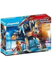 70571 PLAYMOBIL® City Action poliisirobotti hinta ja tiedot | LEGOT ja rakennuslelut | hobbyhall.fi