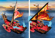 70641 PLAYMOBIL® Novelmore Burnham Flaming Ship hinta ja tiedot | LEGOT ja rakennuslelut | hobbyhall.fi