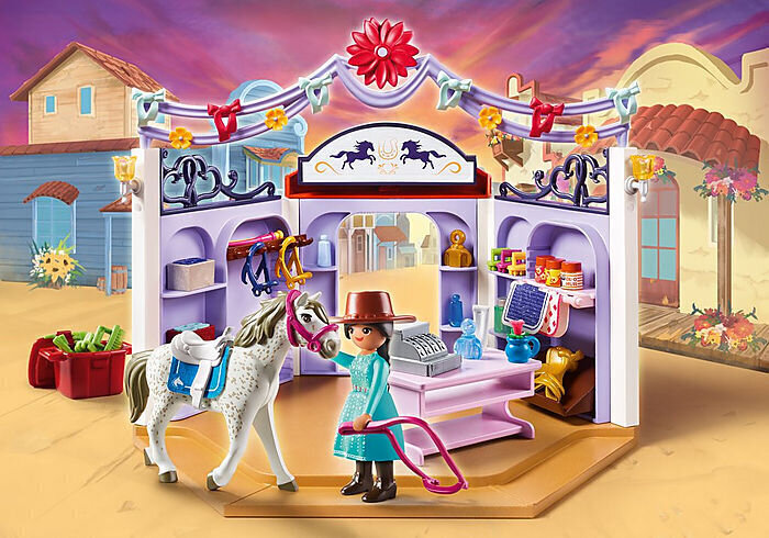 Playmobil® Henki - Miradero Tack Shop (70695) hinta ja tiedot | LEGOT ja rakennuslelut | hobbyhall.fi