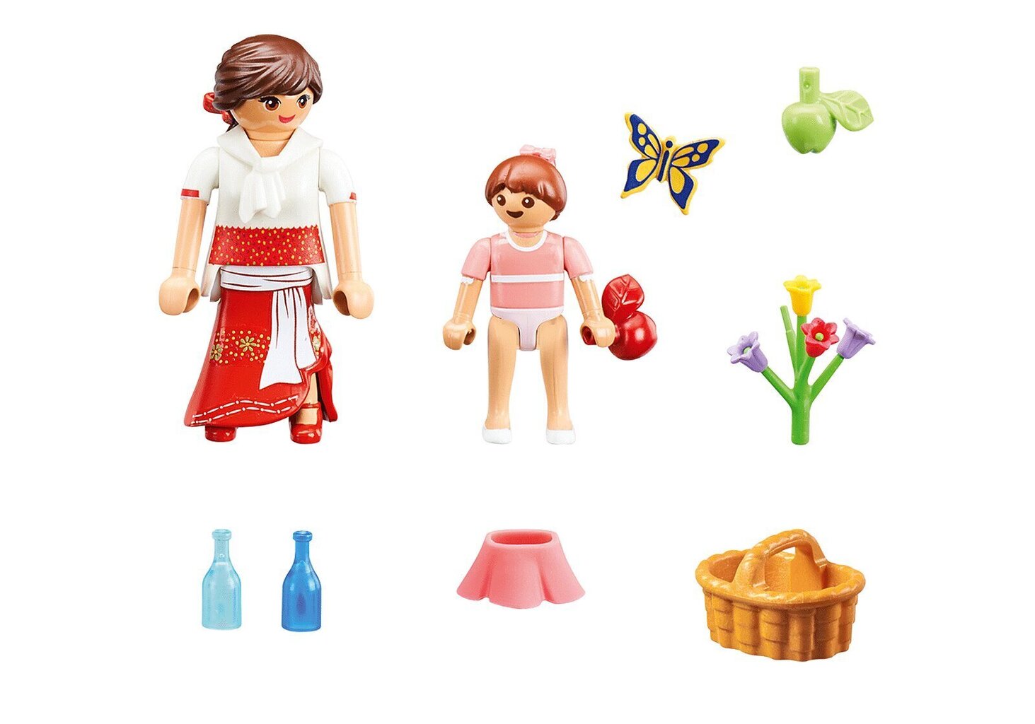 70699 PLAYMOBIL® Dreamworks Spirit Young Lucky & Mama Milagro hinta ja tiedot | LEGOT ja rakennuslelut | hobbyhall.fi