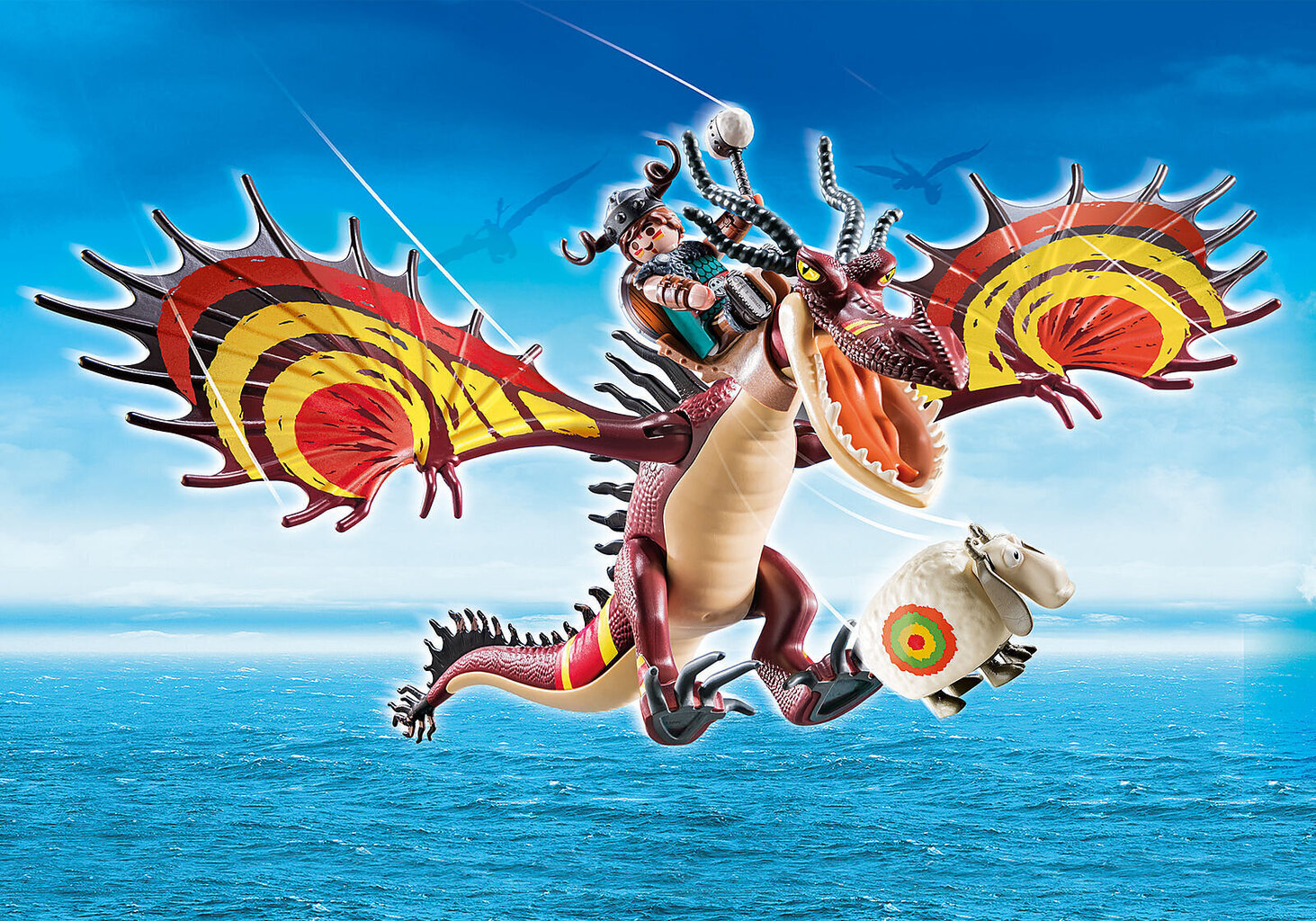 70731 PLAYMOBIL® Dragons Dragon Race: Snotlout ja Hookfang hinta ja tiedot | LEGOT ja rakennuslelut | hobbyhall.fi