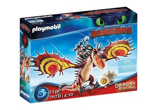 70731 PLAYMOBIL® Dragons Dragon Race: Snotlout ja Hookfang hinta ja tiedot | LEGOT ja rakennuslelut | hobbyhall.fi