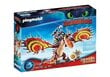 70731 PLAYMOBIL® Dragons Dragon Race: Snotlout ja Hookfang hinta ja tiedot | LEGOT ja rakennuslelut | hobbyhall.fi